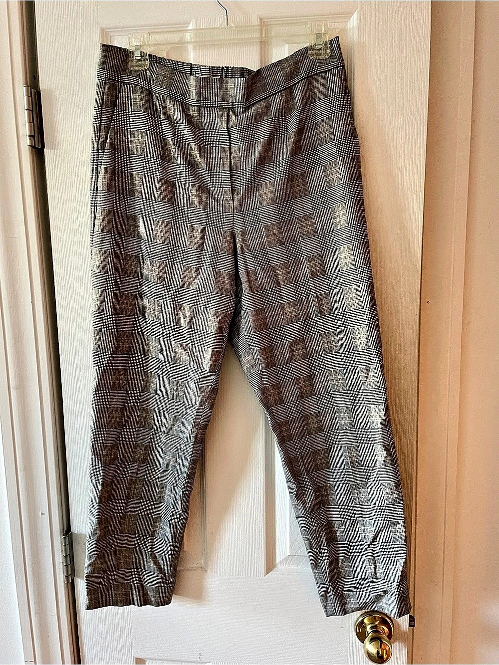 Aritiza Babaton Conan Pant Women's Houndstooth Straight Leg Pants